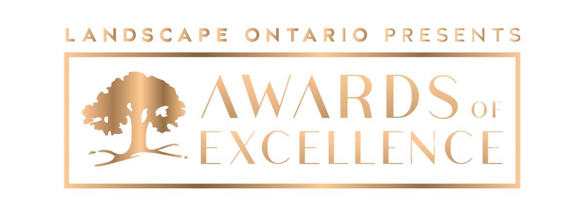 Landscape Ontario Award of Excellence presented to NORWEH Timber Frame